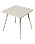 Fermob Luxembourg Tisch 80 x 80 Lehmgrau