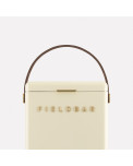 Nahaufnahme Vorderseite Fieldbar Kühlbox Safari White