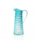 Hobnail Krug aqua