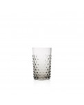 Hobnail Wasserglas mit Noppen Cashmere
