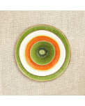 Bordallo Pinheiro Keramik Schale Kiwi