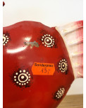 Metall Hahn rot Sonderangebot