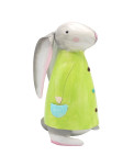Metall Hase Betty hellgrün
