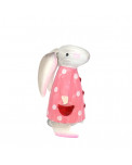 Metall Hase Betty pink