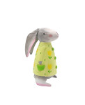 Metall Hase Betty S hellgrün