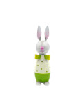 Metall Hase Eddy grün