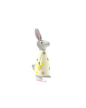 Metall Hase Nancy creme klein