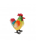 Kleines Metall Huhn bunt