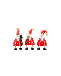Metall Santas 3er Set mini