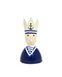 Metall Figur Matrose Manni dunkelblau