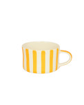 Musango Becher Candy Stripe gelb