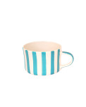 Musango Becher Candy Stripe türkisblau