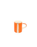 Musango Espressotasse Twin Stripe Mandarine