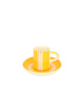 Musango Espresso Set Tasse mit Unterteller Kurkuma-Gelb