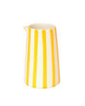 Musango Krug groß Candy Stripe gelb