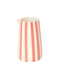 Musango Krug groß Candy Stripe Rosa