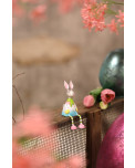 Mini Metall Hase Rico Kantenhocker