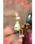 Pape Metall Hase Tom als Kantenhocker klein