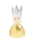 Pape Metall König groß gold