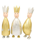 Pape Metall Könige L silber und gold