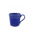 Portugiesischer Keramik Becher Rua Nova blau