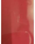 Nahaufnahme Teller pink Himbeere