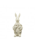 Vintage Osterhase mit Nachwuchs