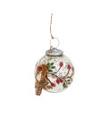 Walther & Co Christbaumkugel red berry