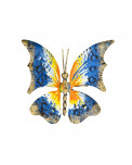 Wanddekoration Schmetterling Metall