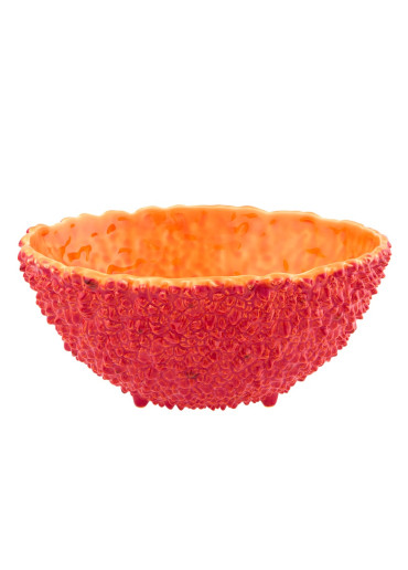 Bordallo Pinheiro Salatschale "Amazonia" rot Ø24 cm