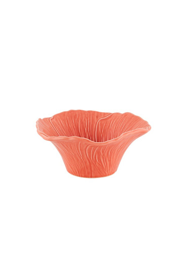 Bordallo Pinheiro Schale "Malve" (Kollektion: Maria Flor) Ø15 cm