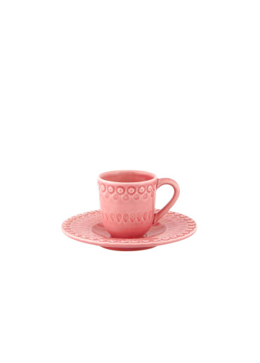 Daisy Set Espressotasse mit Untertasse Altrosa