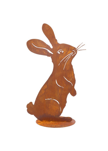 Edelrost Hase "Fritz" XL Höhe 95 cm