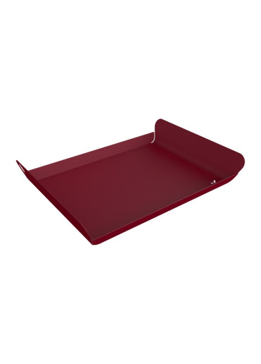 Fermob Tablett Alto klein 23 x 17 cm Schwarzkirsche