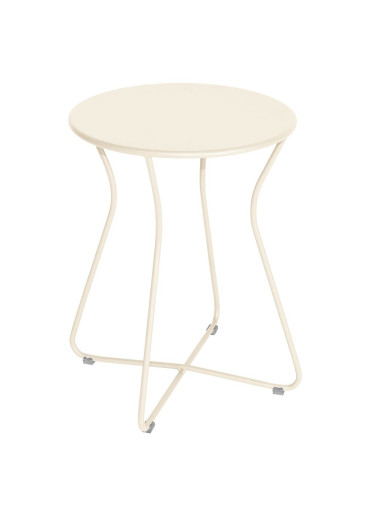 Fermob Cocotte Hocker H 45 cm Latte-Beige