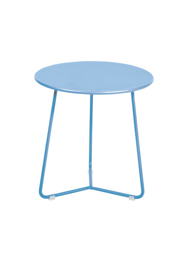 Fermob Hocker/Beistelltisch "Cocotte" Maya-Blau