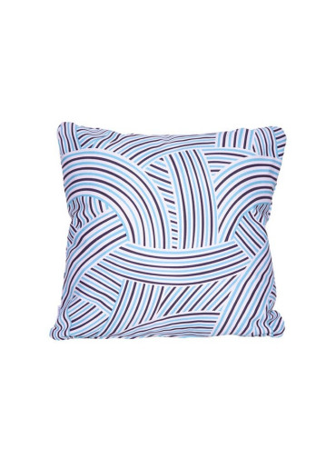 Fermob Outdoor Kissen Croisière "Cordage" 44 x 44 cm Maya-Blau