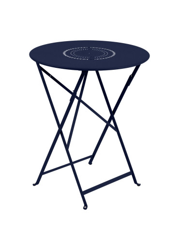 Fermob Tisch Floreal Ø60 cm Abyssblau