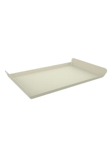 Fermob Tablett Alto 36 x 23 cm Lehmgrau