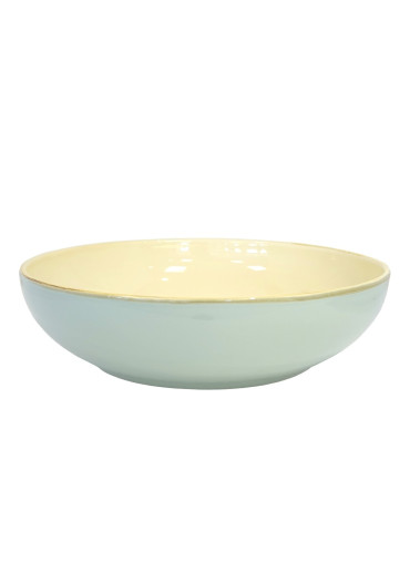 II. Wahl - Grün & Form flache Salatschale L aqua Ø30 cm 