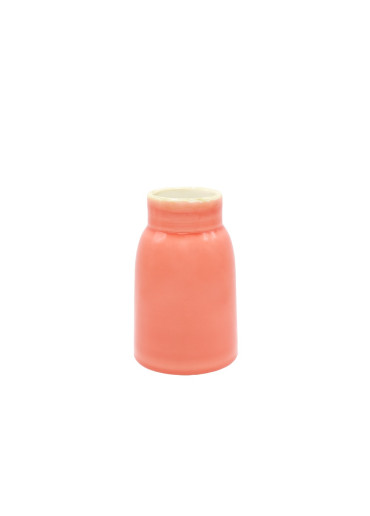 Grün & Form Vase klein H16 cm Pfirsich