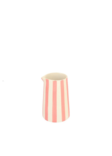 Musango Keramik Kännchen "Candy Stripe" Rose