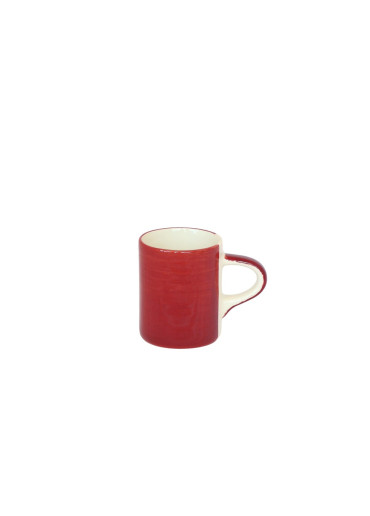 Musango Keramik Espresso Tasse "plein wash" Paprika
