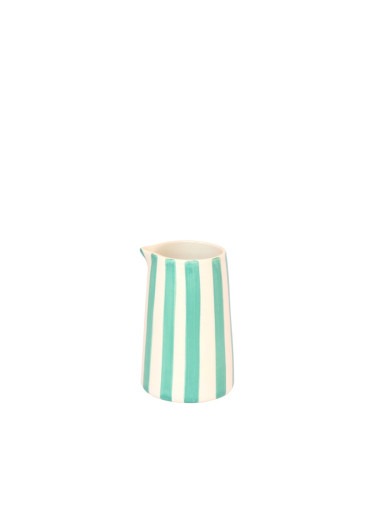 Musango Keramik Kännchen "Candy Stripe" Mint