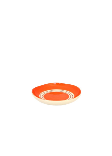 Musango Keramik kleines Tellerchen "petit plat" Ø 12,5 cm Mandarine