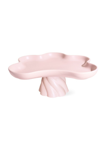 OCTAEVO Keramik Servierplatte "Templo" rosa